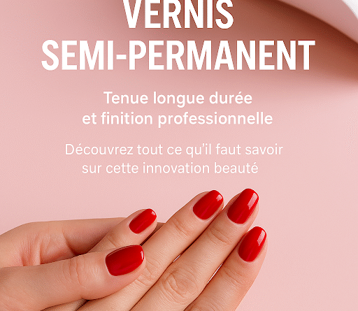 Application de vernis semi-permanent étape par étape"